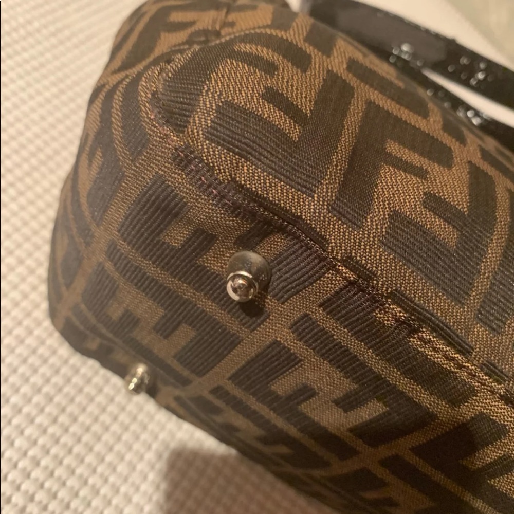 SOLD Vintage Fendi Small Tote - Picture 3 of 12